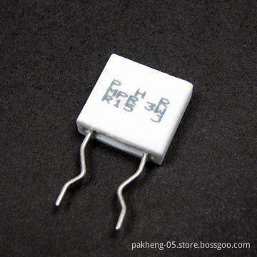 Metal Plate Non-inductive Cement Resistor with Low Temperature Coefficient